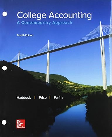 gen combo college accounting connect access card 15th edition m david haddock 1260087379, 978-1260087376