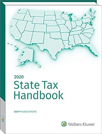 state tax handbook 2020 1st edition wolters kluwer editorial staff publication 0808047981, 978-0808047988