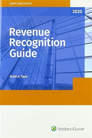 revenue recognition guide 2020 1st edition scott a taub 0808052543, 978-0808052548