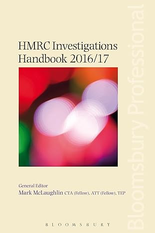 hmrc investigations handbook 2016/17 1st edition mark mclaughlin 1784513083, 978-1784513085