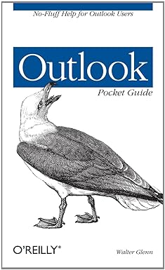 outlook pocket guide 1st edition walter glenn b008slezsq