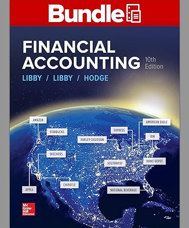 gen combo looseleaf financial accounting with connect access card 10th edition robert libby 1260696294,