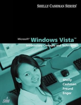 microsoft windows vista introductory concepts and techniques office 2007 1st edition gary b shelly ,steven m