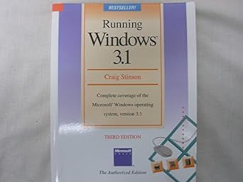 running windows 3 1 3rd edition craig stinson 1556153732, 978-1556153730