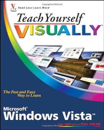 teach yourself visually windows vista 1st edition paul mcfedries b003d3ofaw