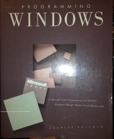 programming windows the microsoft guide to programming for the ms dos presentation manager windows 2 0 and