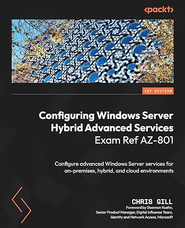 configuring windows server hybrid advanced services exam ref az 801 configure advanced windows server