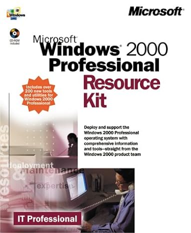 microsoft windows 2000 professional resource kit 1st edition microsoft press ,microsoft corporation