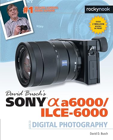 david buschs sony alpha a6000/ilce 6000 guide to digital photography 1st edition david d busch 1681981904,