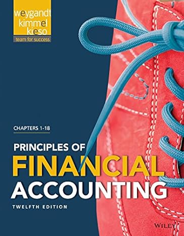 principles of financial accounting 12e + wileyplus registration card 12th edition jerry j weygandt