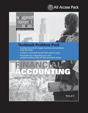 eoc only financial accounting 9th edition jerry j weygandt ,donald e kieso ,paul d kimmel 1118841344,