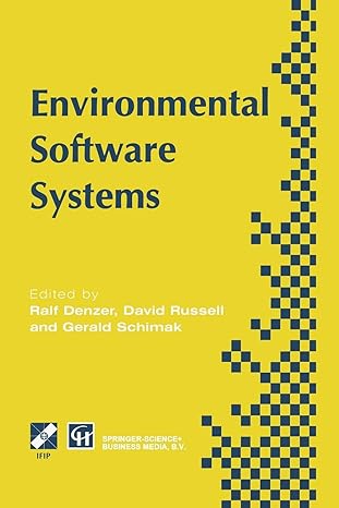 environmental software systems proceedings of the international symposium on environmental software systems