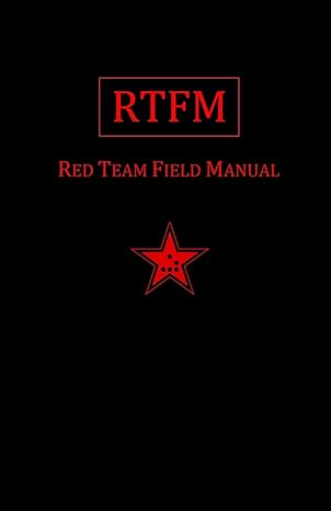 rtfm red team field manual 1st.0th edition ben clark 1494295504, 978-1787399051