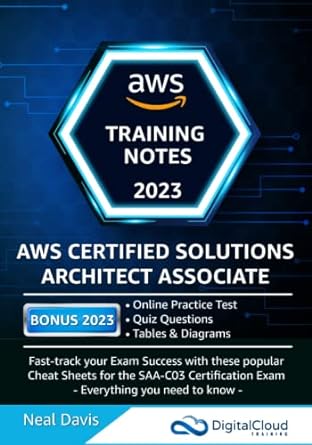 aws certified solutions architect associate training notes 1st edition neal davis 979-8582802945