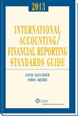 international accounting/financial reporting standards guide 1st edition professor of accounting finance and