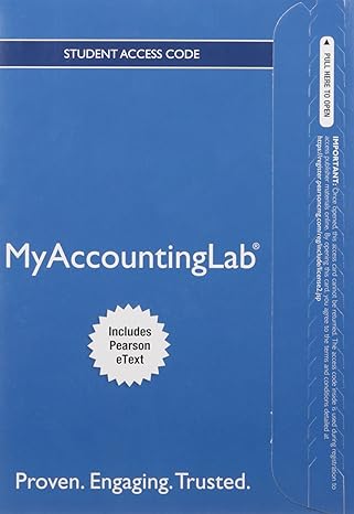 mylab accounting with pearson etext access card for financial accounting 11th edition walter t harrison