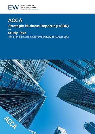 acca strategic business reporting study text 2020 21 1st edition emile woolf international 1848439539,