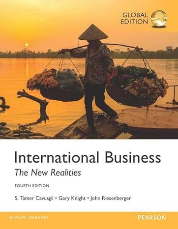 International Business The New Realities Plus Mymanagementlab With Pearson Etext