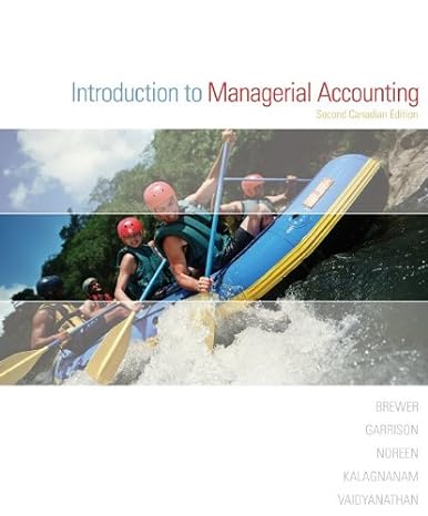 introduction to managerial accounting 2nd cdn ed w/ istudy access card canadian edition peter brewer