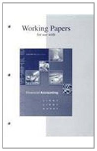 working papers t/a financial accounting 4th edition robert libby ,patricia libby ,daniel g short ,daniel