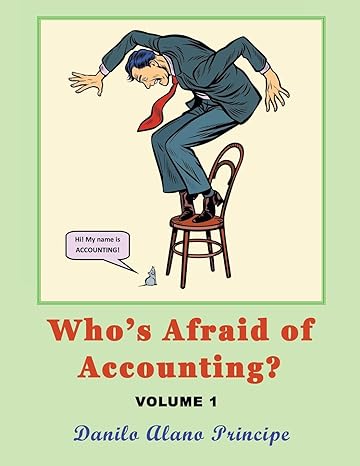 whos afraid of accounting volume 1 1st edition danilo alano principe b0c4gk1clf, 979-8823006361