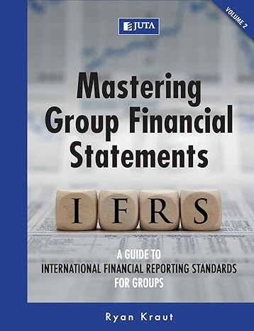 mastering group financial statements vol 2 1st edition ryan kraut 1485129850, 978-1485129851