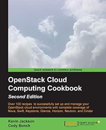 openstack cloud computing cookbook second edition 2nd edition kevin jackson ,cody bunch 1782167587,