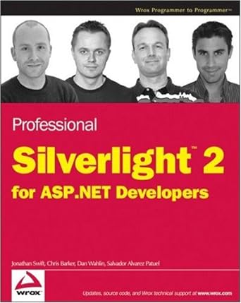 professional silverlight 2 for asp net developers 1st edition jonathan swift ,salvador alvarez patuel ,chris