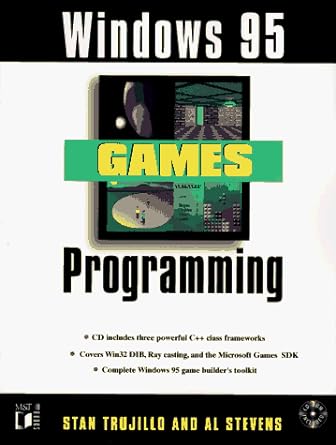 windows 95 games programming 1st edition stan trujillo ,al stevens 1558514481, 978-1558514485