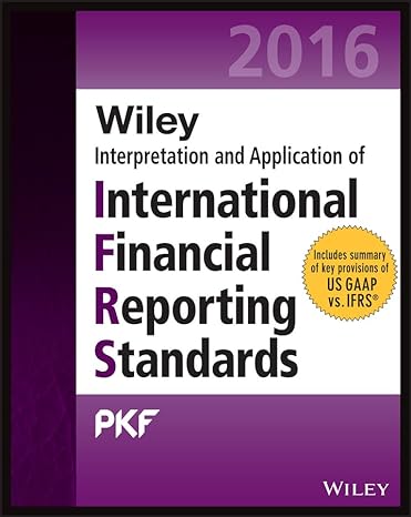 wiley ifrs 2016 interpretation and application of international financial reporting standards 1st edition pkf