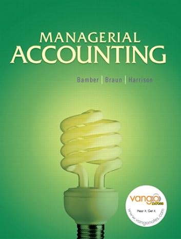 managerial accounting and mal 12 month access code package 1st edition linda smith bamber ,karen braun