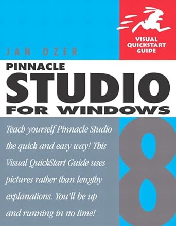 pinnacle studio 8 for windows 1st edition jan ozer 0321186532, 978-0321186539