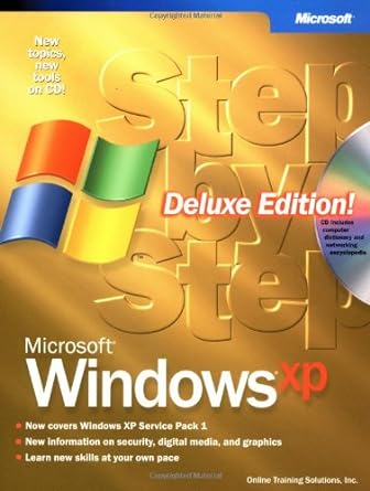microsoft windows xp step by step deluxe edition 2nd edition online training solutions inc ,joan preppernau