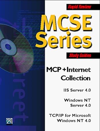 mcse series rapid review study guides internet collection boxed set 1st edition michael a pastore 188241974x,