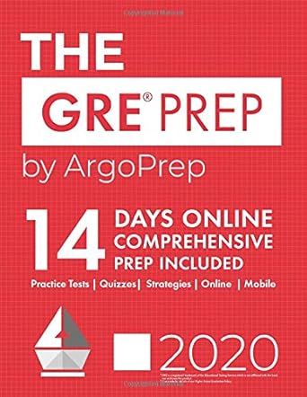 the gre prep by argoprep 14 days online comprehensive prep included + practice tests + quizzes + strategies