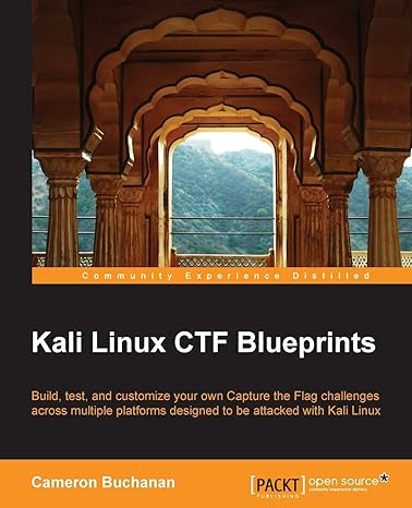 kali linux ctf blueprints 1st edition cameron buchanan 1783985984, 978-1783985982