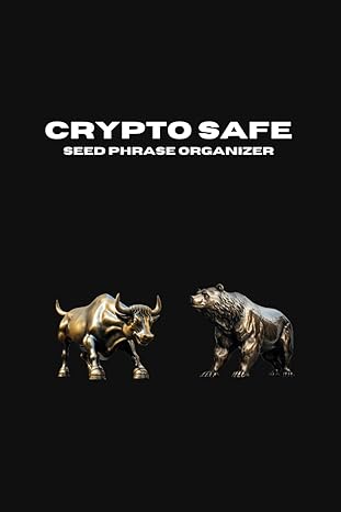 crypto safe your seed phrase organizer 1st edition kevin wagonfoot b0clkcb8gz