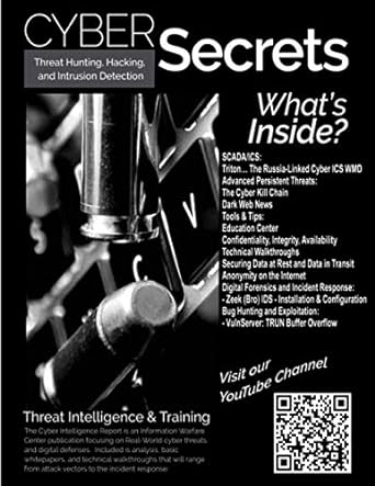 threat hunting hacking and intrusion detection scada dark web and apts 1st edition jeremy martin ,richard