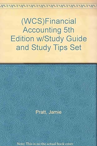 financial accounting w/study guide and study tips set 5th edition jamie pratt 047004120x, 978-0470041208