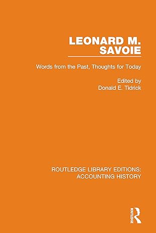 leonard m savoie words from the past thoughts for today 1st edition donald e tidrick 0367500736,