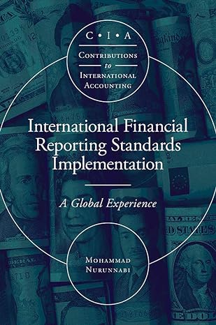 international financial reporting standards implementation a global experience 1st edition mohammad nurunnabi