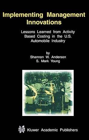 implementing management innovations lessons learned from activity based costing in the u s automobile