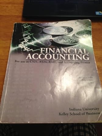 financial accounting for use in c521 a524 a501 and accounting primer by robert libby 1st edition robert libby