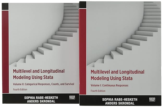 multilevel and longitudinal modeling using stata volumes i and ii 4th edition sophia rabe hesketh, anders