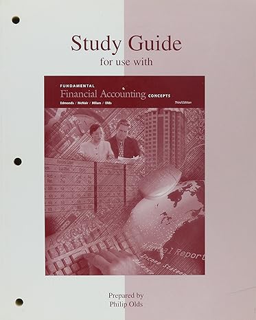 study guide for use with fundamental financial accounting concepts 3rd edition thomas edmonds ,frances mcnair