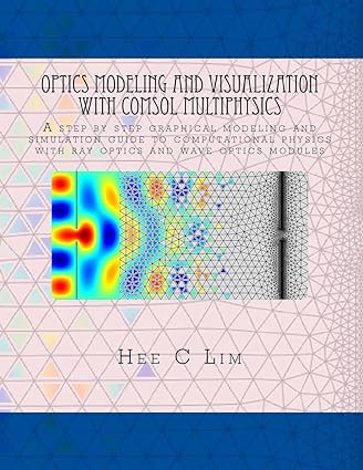 optics modeling and visualization with comsol multiphysics a step by step graphical instruction manuscripts