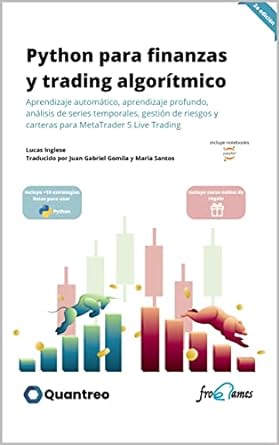 python para finanzas y trading algoritmico aprendizaje automatico aprendizaje profundo analisis de series