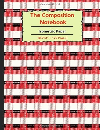 the composition book isometric paper 7c9q isometric paper for 3d designs architecture landscaping maths