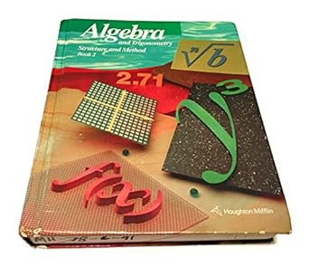 algebra and trigonometry structure and method book 2 isbn 0395470560 1990 48645th edition aa b00dquyhs2