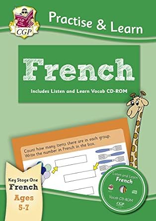 practise and learn french ages 5 7 1st edition richard parsons 1847629857, 978-1847629852